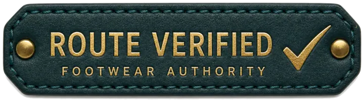 Route verified by Footwear Authority